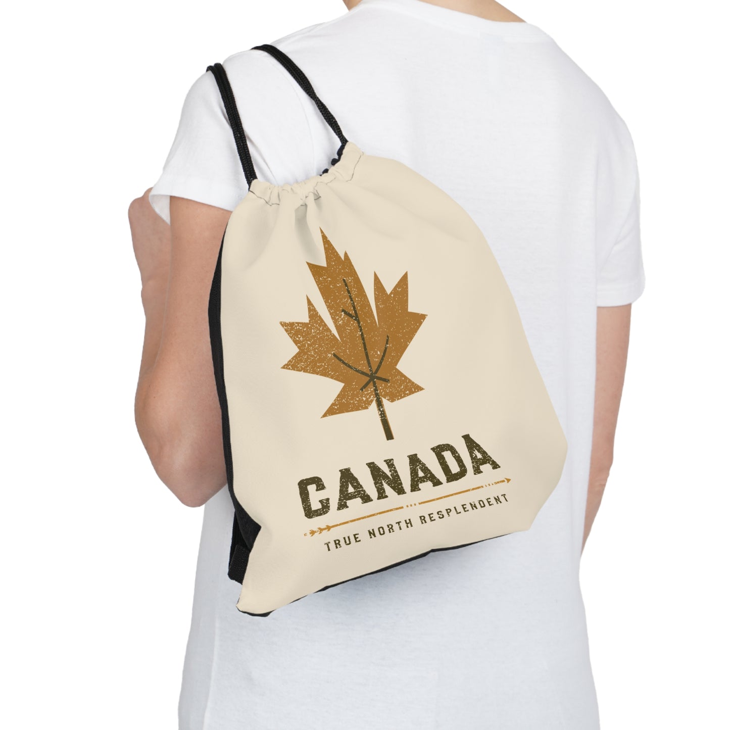 Canada Outdoor Drawstring Bag