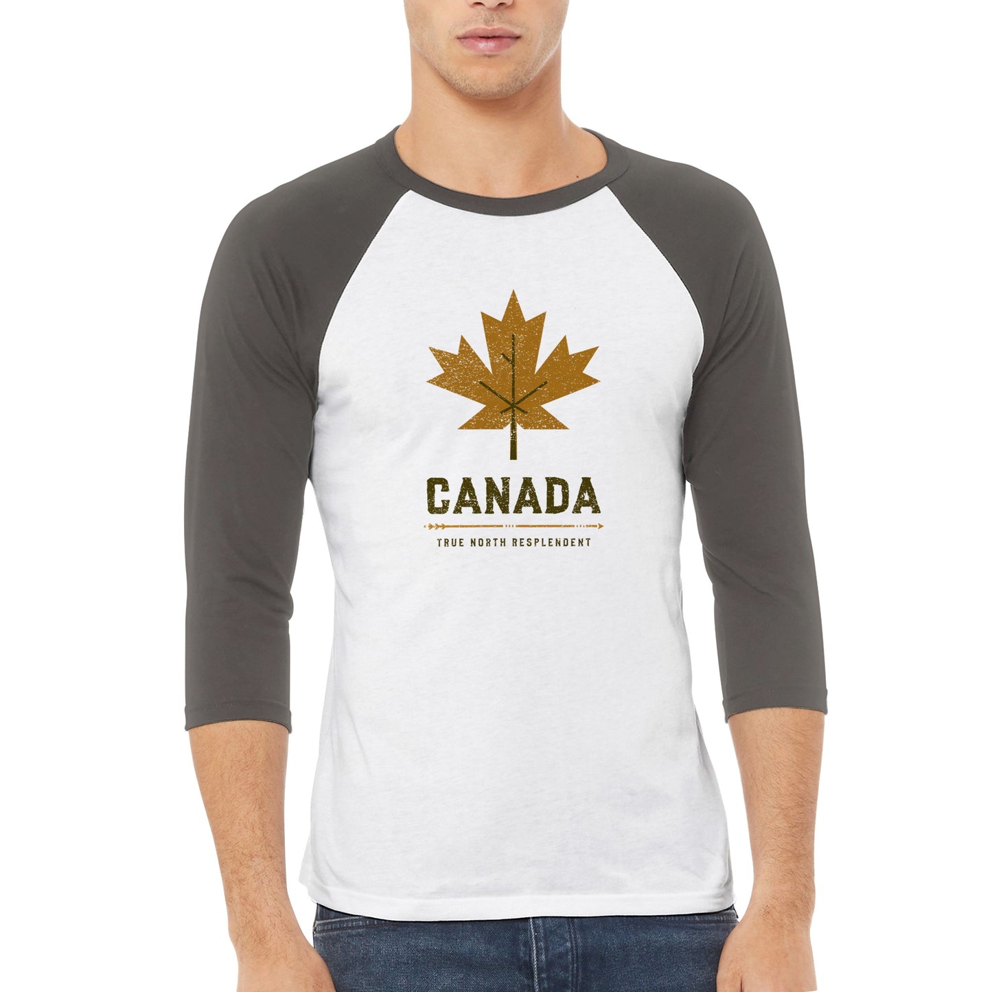 CANADA 3/4 sleeve Raglan T-shirt - Unisex