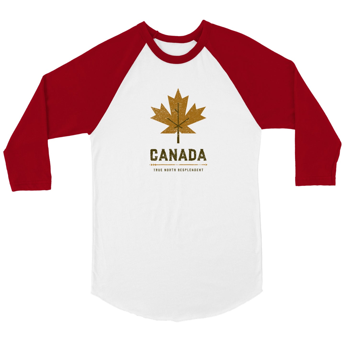 CANADA 3/4 sleeve Raglan T-shirt - Unisex