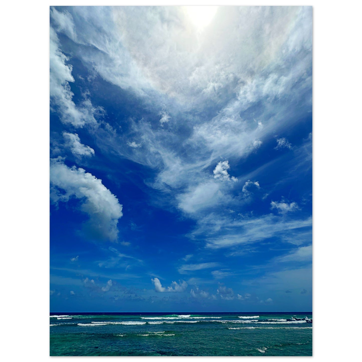 Heavenly Clouds - Premium Matte Paper Poster