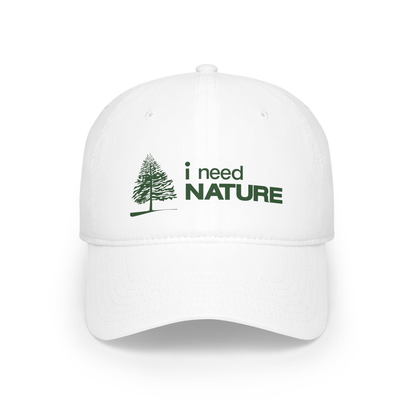 I Need Nature Low Profile Baseball Cap - Unisex