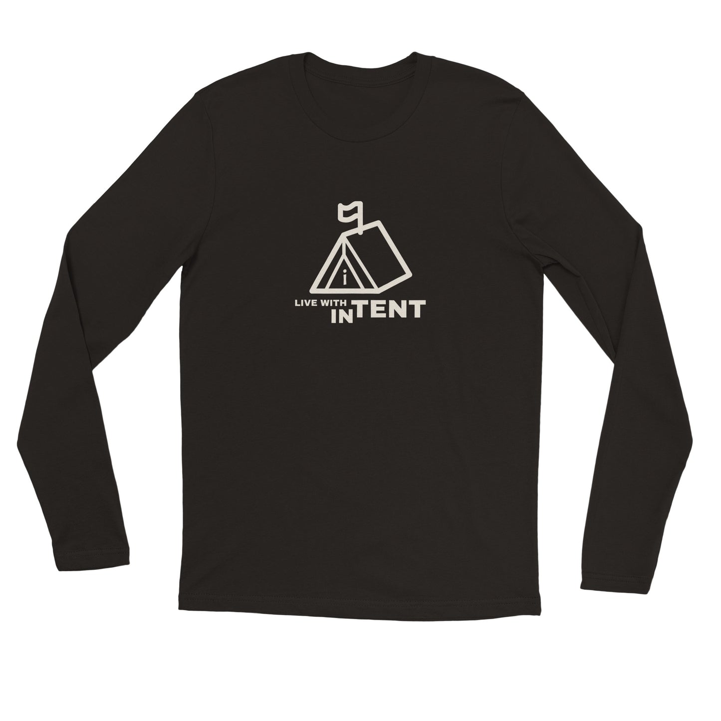 "I Live With In/Tent" Premium Longsleeve T-shirt - Unisex