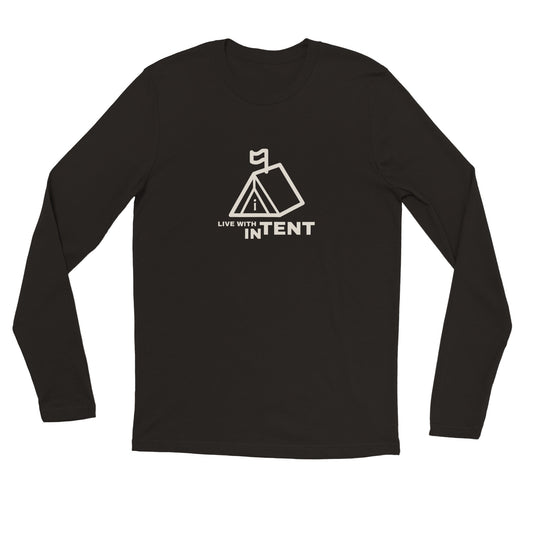 "I Live With In/Tent" Premium Longsleeve T-shirt - Unisex