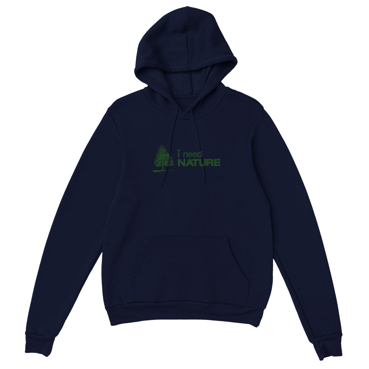 I Need Nature Logo Classic Pullover Hoodie - Unisex