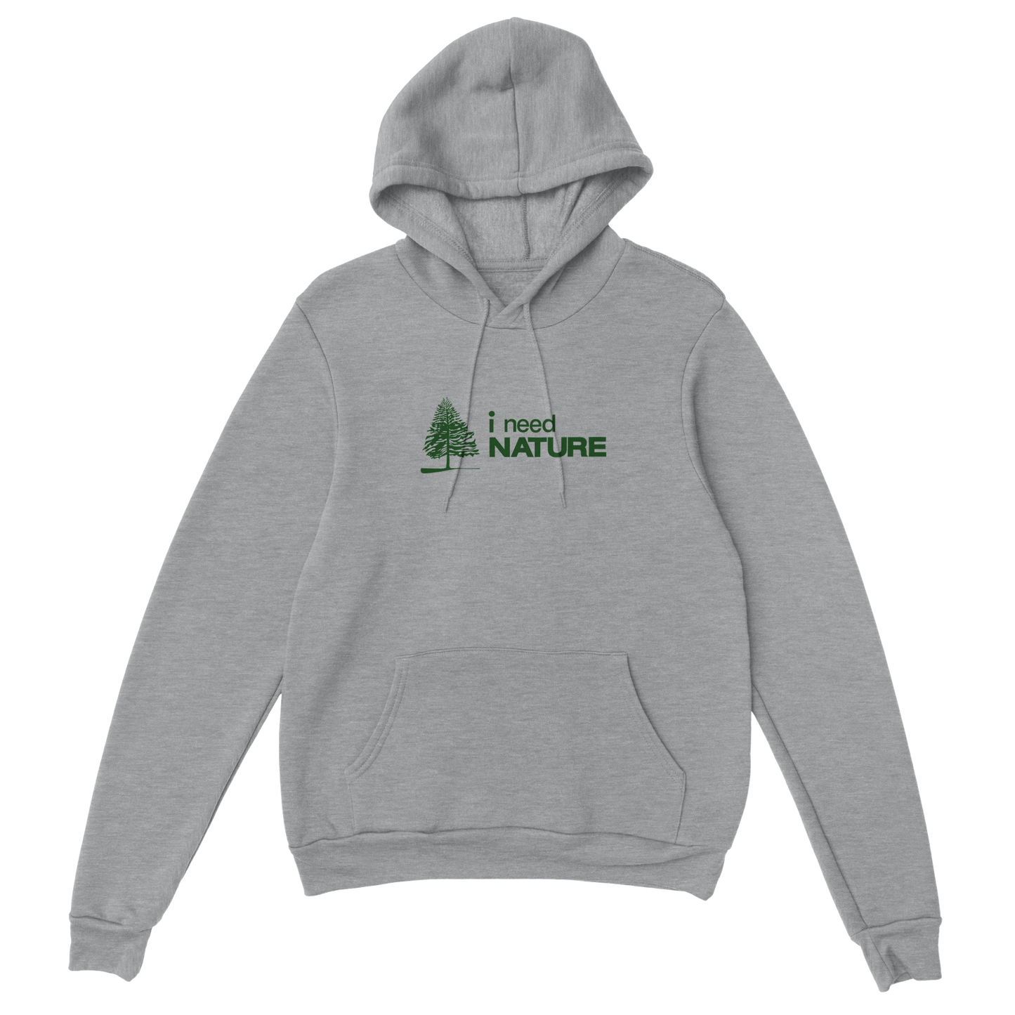 I Need Nature Logo Classic Pullover Hoodie - Unisex