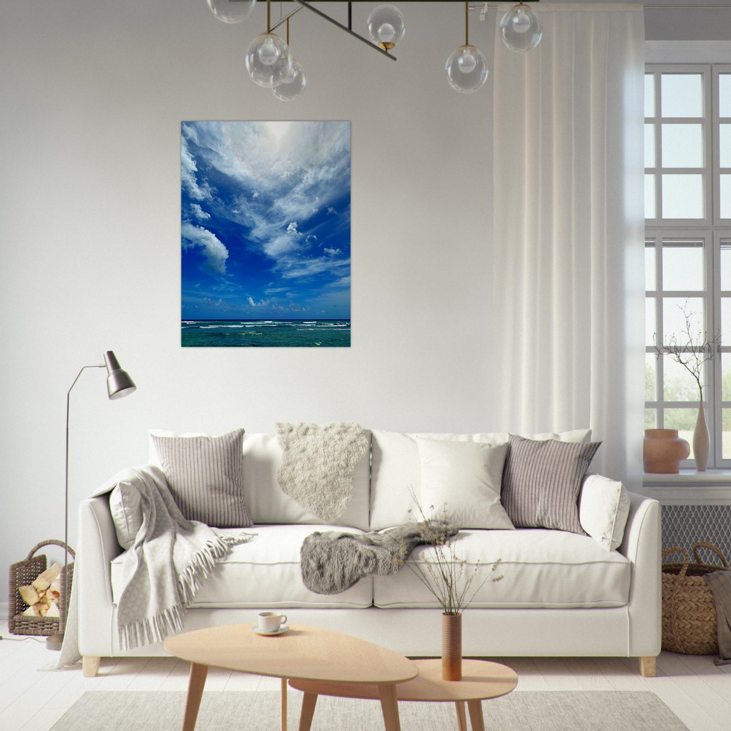 Heavenly Clouds - Premium Matte Paper Poster