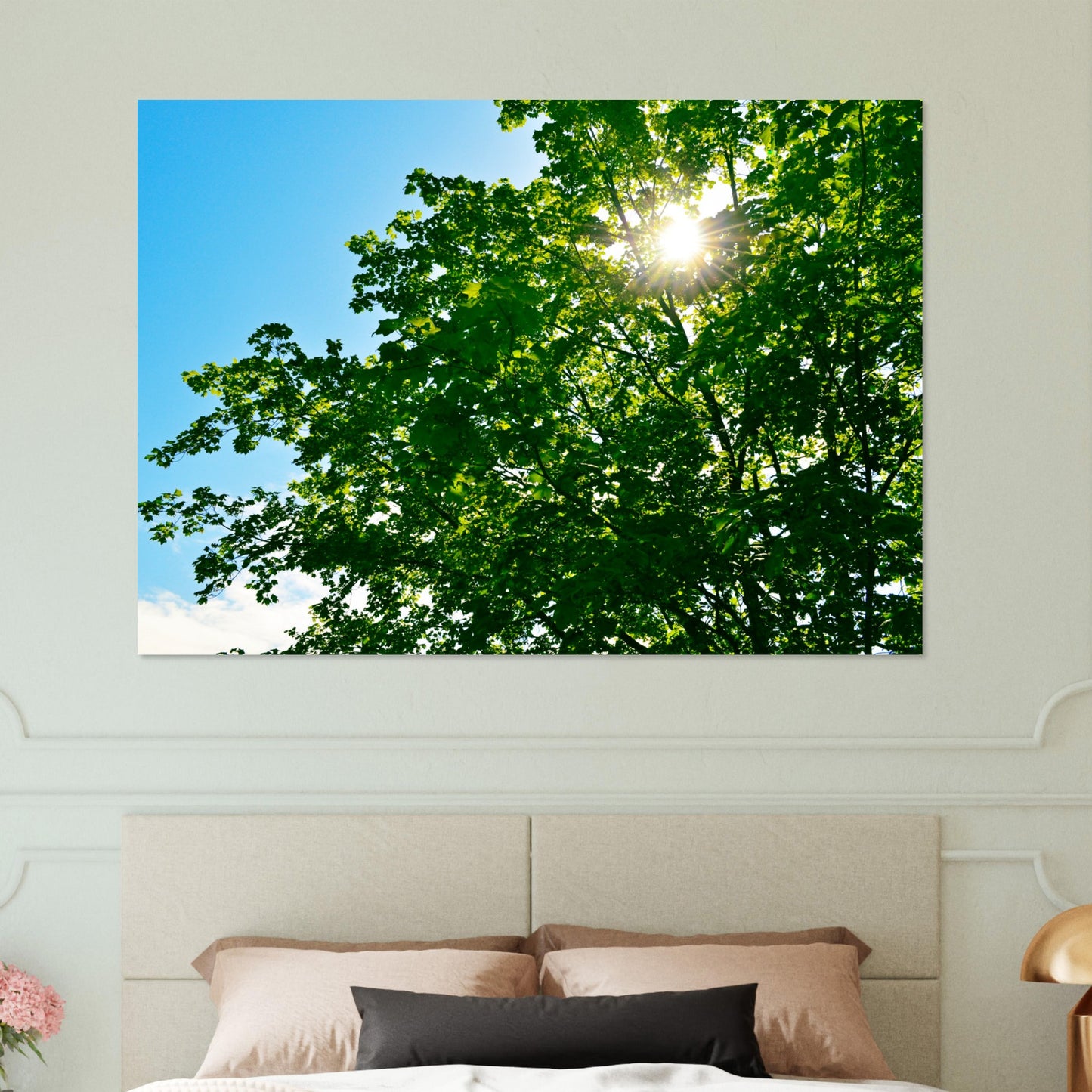 Sun-rays Through The Leaves - Premium Matte Paper Poster