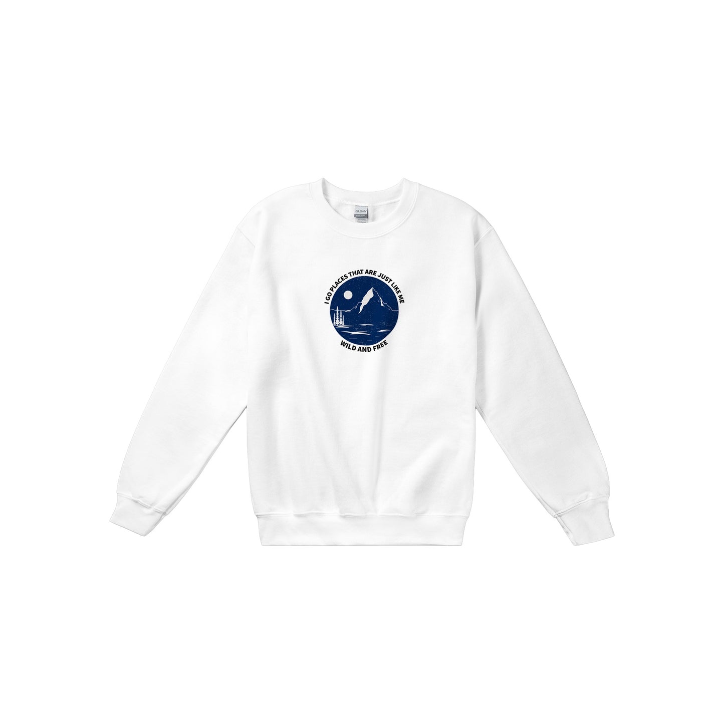 "Wild and Free" Crewneck Sweatshirt- Unisex