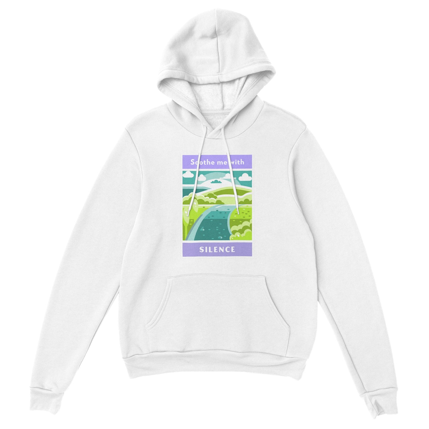 "Soothe Me with Silence" Open Road Premium Hoodie - Unisex