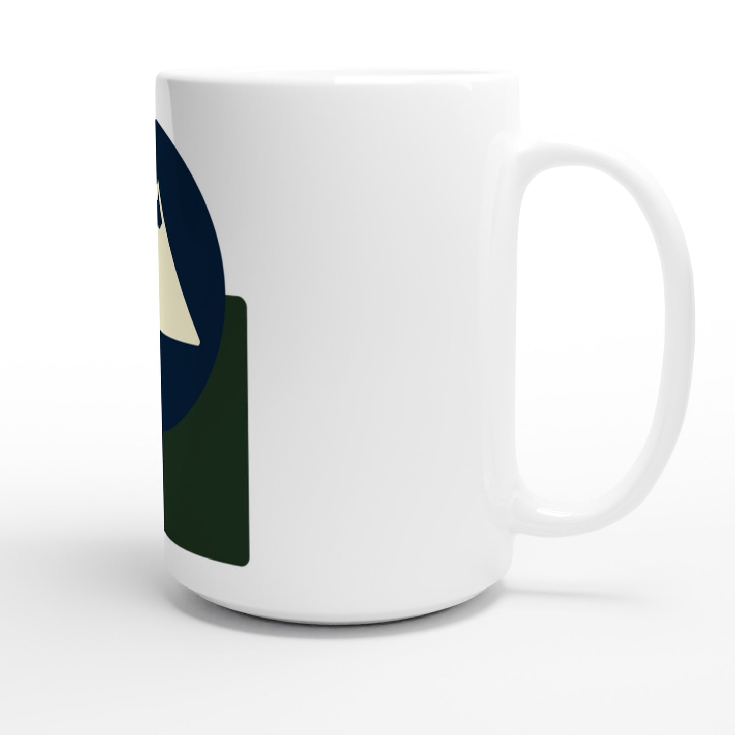 NOMAD White 15oz Ceramic Mug