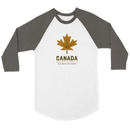 CANADA 3/4 sleeve Raglan T-shirt - Unisex