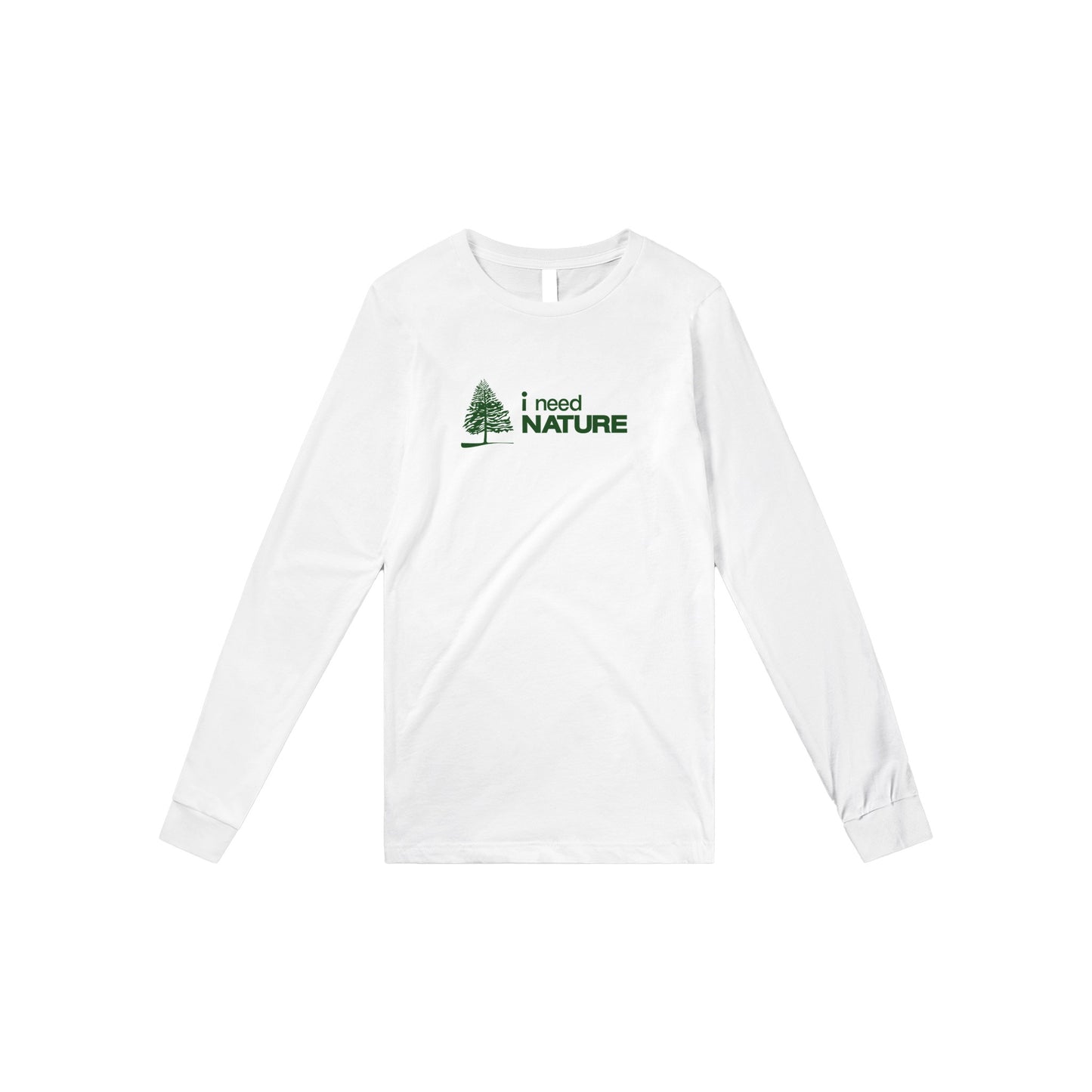 I Need Nature Logo Premium Longsleeve T-shirt - Unisex